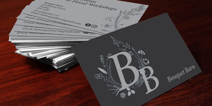 Bouquet Barn Business Cards