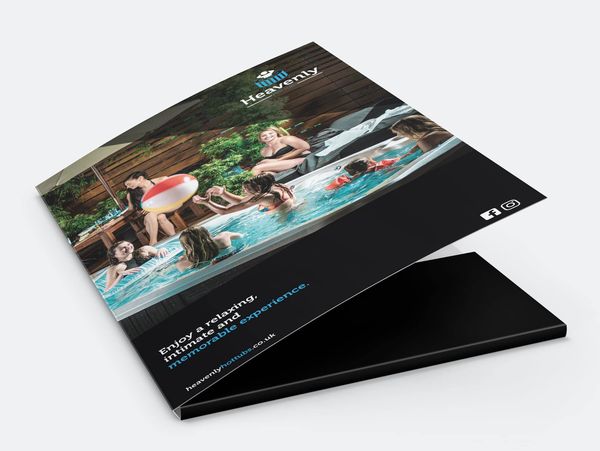 Heavenly Hottubs Presentation Folders