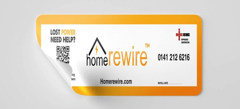 Home Rewire Labels